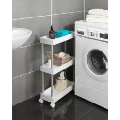 Wenko Haushalts- Und Badwagen Mino Servierwagen Haushaltswagen Mit 3 Ablagen 18 Wenko Haushalts- Und Badwagen Mino Servierwagen Haushaltswagen Mit 3 Ablagen -Kuchenwelt 548133 1068 05