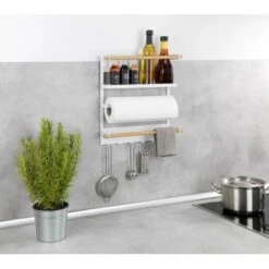 Wenko Küchenregal Magna Magnetisches Regal Zur Befestigung Ohne Bohren Weiß 21 Wenko Küchenregal Magna Magnetisches Regal Zur Befestigung Ohne Bohren Weiß -Kuchenwelt 548534 1068 09