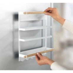 Wenko Küchenregal Magna Magnetisches Regal Zur Befestigung Ohne Bohren Weiß 22 Wenko Küchenregal Magna Magnetisches Regal Zur Befestigung Ohne Bohren Weiß -Kuchenwelt 548534 1068 10