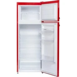 Respekta Kühl-Gefrierkombination KS144 Vintage VC Rot -Kuchenwelt 571958 4384 KS144VRA 03