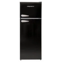 Respekta Kühl-Gefrierkombination KS144 Vintage VC Schwarz -Kuchenwelt 572003 4384 KS144VSA 02