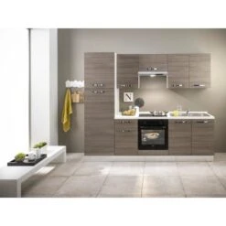 Küchenzeile Sara 250 Cm Eiche Grau 18 Küchenzeile Sara 250 Cm Eiche Grau -Kuchenwelt 60 2657 Sara250EicheGrau 2