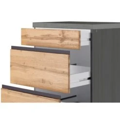 Held Möbel Winkelküche Turin 240 X 240 Cm Wotaneiche-Graphit Mit E-Geräten -Kuchenwelt 63543 11016600 1113.6310 8