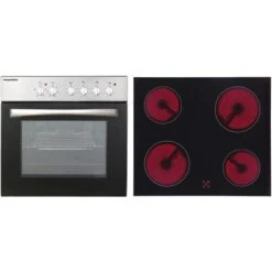 Respekta Küchenzeile KB220WSC 220 Cm Schwarz-Weiß -Kuchenwelt 644779 4384 basicsetan 3 6