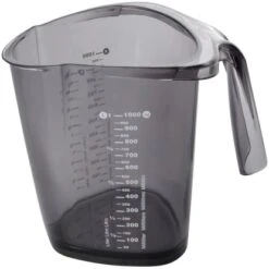 Dr. Oetker Messbecher 1 L Transparent-Grau