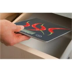 Wenko Küchenwaage Slim Peperoni 1,2 Cm X 14 Cm X 19,5 Cm 13 Wenko Küchenwaage Slim Peperoni 1,2 Cm X 14 Cm X 19,5 Cm -Kuchenwelt 686736 1068 6