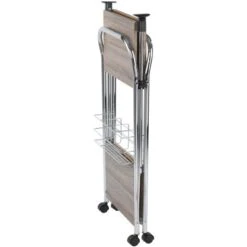 Wenko Servierwagen Liky Holzdekor Zusammenklappbar 16 Wenko Servierwagen Liky Holzdekor Zusammenklappbar -Kuchenwelt 686865 1068 03