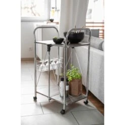 Wenko Servierwagen Liky Holzdekor Zusammenklappbar 21 Wenko Servierwagen Liky Holzdekor Zusammenklappbar -Kuchenwelt 686865 1068 08