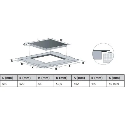 Respekta Premium Küchenzeile GLRP445HESSGKEOES Grifflos 445 Cm Schwarz Eiche NB 13 Respekta Premium Küchenzeile GLRP445HESSGKEOES Grifflos 445 Cm Schwarz Eiche NB – Bild 11