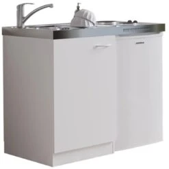 Respekta Miniküche Pantry 100S 100 Cm Weiß 16 Respekta Miniküche Pantry 100S 100 Cm Weiß -Kuchenwelt 7143852 4384 6