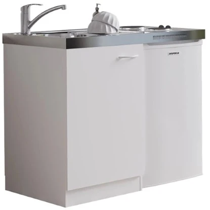 Respekta Miniküche Pantry 100S 100 Cm Weiß 8 Respekta Miniküche Pantry 100S 100 Cm Weiß – Bild 6