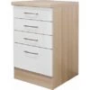 Flex-Well Exclusiv Schubkastenschrank Abaco 50 Cm Perlmutt -Kuchenwelt 7363336 4051 ussa50 abaco