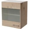 Flex-Well Glas-Oberschrank 50 Cm Arizona San Remo Eiche -Kuchenwelt 7495856 4051 hg50 riva