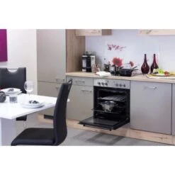 Flex-Well Küchenzeile Arizona 270 Cm Quarz Cubanit-San Remo Eiche -Kuchenwelt 7495922 4464 backofen deko