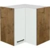 Flex-Well Exclusiv Eck-Oberschrank Vintea 60 X 60 Cm Magnolie Matt-Lancelot Oak 2 Flex-Well Exclusiv Eck-Oberschrank Vintea 60 X 60 Cm Magnolie Matt-Lancelot Oak -Kuchenwelt 756459 4051 HE60Vintea K