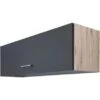 Flex-Well Exclusiv Kurz-Oberschrank Morean 100x32 Cm Basaltgrau Matt - San Remo -Kuchenwelt 756499 4051 khw100morena