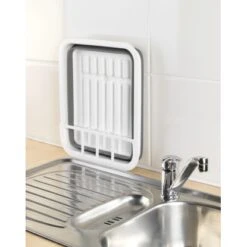 Wenko Geschirrabtropfständer Faltbar Grau/Weiß -Kuchenwelt 762093 1068 54780100 de 05