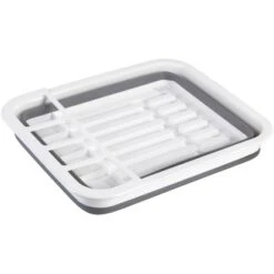 Wenko Geschirrabtropfständer Faltbar Grau/Weiß -Kuchenwelt 762093 1068 54780100 de 06