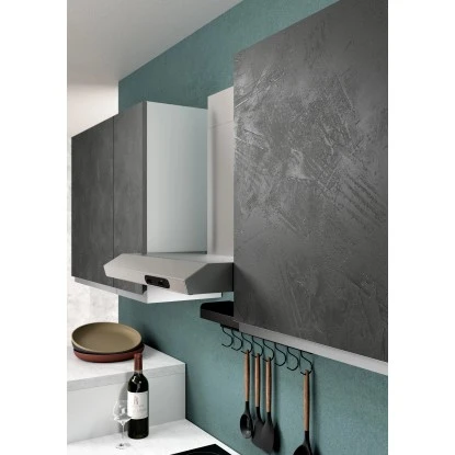 Marinelli Cucine Küchenzeile Isotta 210 Cm Betonoptik Dunkelgrau-Weiß 8 Marinelli Cucine Küchenzeile Isotta 210 Cm Betonoptik Dunkelgrau-Weiß – Bild 6