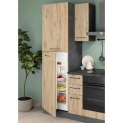 Marinelli Cucine Küchenzeile Rossella 255 Cm Eiche Hell NB-Betonoptik Dunkelgrau 18 Marinelli Cucine Küchenzeile Rossella 255 Cm Eiche Hell NB-Betonoptik Dunkelgrau -Kuchenwelt 7696016 2657 4