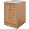 Flex-Well Classic Auszugsunterschrank Nano 60 Cm Buche -Kuchenwelt 775844 4051 usa60nano
