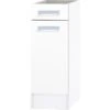 Unterschrank Ohne Arbeitsplatte 30 Cm OPTIkult Oslo214 Feinstruktur Weiß -Kuchenwelt 784963 3193 KUOS UO306 1