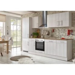 Respekta Premium Küchenzeile Landhaus 280 Cm Lärche Weiß Matt (DAH CH22078IXB) 14 Respekta Premium Küchenzeile Landhaus 280 Cm Lärche Weiß Matt (DAH CH22078IXB) -Kuchenwelt 7854326 4384 4