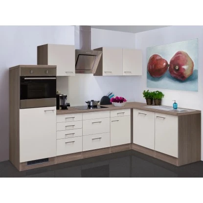 Flex-Well Exclusiv Winkelküche Eico 280x170 Cm Magnolienweiß-Tennessee Eiche NB 3 Flex-Well Exclusiv Winkelküche Eico 280x170 Cm Magnolienweiß-Tennessee Eiche NB