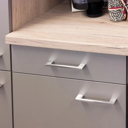 Flex-Well Küchenzeile Arizona 220 Cm Quarz-Cubanit - San Remo Eiche Hell 12 Flex-Well Küchenzeile Arizona 220 Cm Quarz-Cubanit - San Remo Eiche Hell – Bild 10