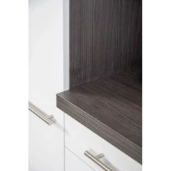 Respekta Premium Küchenzeile 280 Cm Grau Hochglanz-Eiche Grau 19 Respekta Premium Küchenzeile 280 Cm Grau Hochglanz-Eiche Grau -Kuchenwelt 8342 RP280EGC Kchenzeile 3