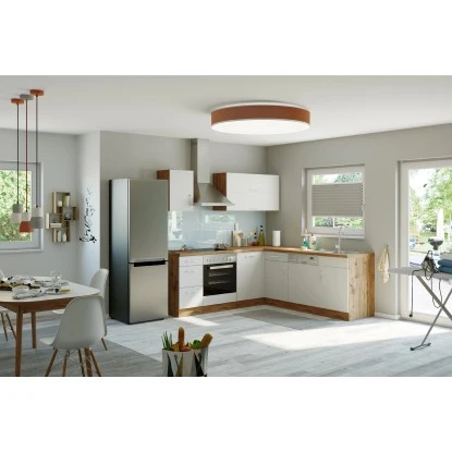 Held Möbel Küchenzeile Sorrento 210 Cm Weiß-Wotaneiche Winkel 12 Held Möbel Küchenzeile Sorrento 210 Cm Weiß-Wotaneiche Winkel – Bild 10