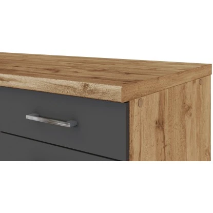 Held Möbel Küchenzeile Sorrento 210/ 270 CmAnthrazit-Wotaneiche Winkel 16 Held Möbel Küchenzeile Sorrento 210/ 270 CmAnthrazit-Wotaneiche Winkel – Bild 14