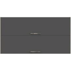 Held Möbel Klapphängeschrank Sorrento B110 X H57 X T34 Cm Anthrazit-Wotaneiche -Kuchenwelt 853750 11016600 2