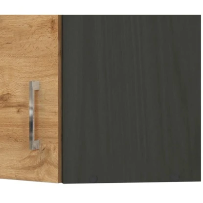 Held Möbel Eckhängeschrank Sorrento BxHxT 60 X 57 X 60 Cm Wotaneiche-Grafit 10 Held Möbel Eckhängeschrank Sorrento BxHxT 60 X 57 X 60 Cm Wotaneiche-Grafit – Bild 8