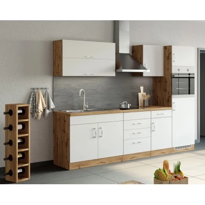 Held Möbel Unterschrank Sorrento 50 X 85 X 60 Cm Tür Schubk. + EL-B. Weiß-Wotan. 16 Held Möbel Unterschrank Sorrento 50 X 85 X 60 Cm Tür Schubk. + EL-B. Weiß-Wotan. – Bild 14