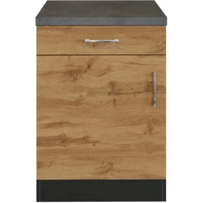 Held Möbel Unterschrank Sorrento 50 X 85 X 60 Cm Tür Schub. + EL-B. Wotan.-Graf. 4 Held Möbel Unterschrank Sorrento 50 X 85 X 60 Cm Tür Schub. + EL-B. Wotan.-Graf. – Bild 2