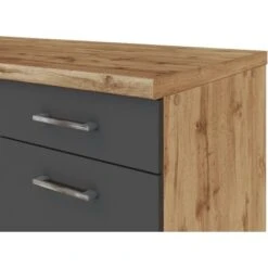 Held Möbel Auszugsschrank Sorrento 50 X 85 X 60 Cm Schubk. 2 Ausz. Anthr.-Wotan. -Kuchenwelt 853781 11016600 9