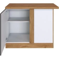 Held Möbel Eckunterschrank Sorrento 110 X 85 X 60 Cm Tür + EL-B. Anth.-Wotan. -Kuchenwelt 853844 11016600 3