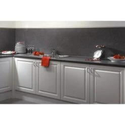 Küchenrückwand 296 Cm X 58,5 Cm Stein Schwarz-Blau Steindekor (ST 12) -Kuchenwelt 854816 picture 2