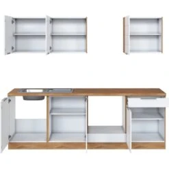 Held Möbel Küchenzeile 240 Cm Matt Weiß-Wotaneiche Ohne E-Geräte 23 Held Möbel Küchenzeile 240 Cm Matt Weiß-Wotaneiche Ohne E-Geräte -Kuchenwelt 866 11016600 1000.6291 2 4