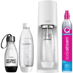 Sodastream Terra Wassersprudler Vorteilspack Weiß