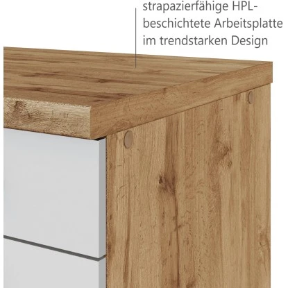 Held Möbel Küchenzeile 240 Cm Matt Weiß-Wotaneiche Ohne E-Geräte 9 Held Möbel Küchenzeile 240 Cm Matt Weiß-Wotaneiche Ohne E-Geräte – Bild 7