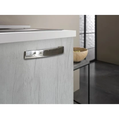 Küchenzeile Sandra 210 Cm Eiche Weiß 7 Küchenzeile Sandra 210 Cm Eiche Weiß – Bild 5