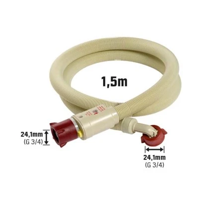 Zulaufschlauch Kaltwasser 1,5 M 5 Zulaufschlauch Kaltwasser 1,5 M – Bild 3