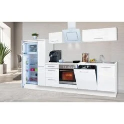 Respekta Premium Küchenzeile 310 Cm Weiß Hochglanz -Kuchenwelt 9279290 2929 RP310WWC 1
