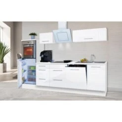 Respekta Premium Küchenzeile 280 Cm Hochbau Weiß Hochglanz 29 Respekta Premium Küchenzeile 280 Cm Hochbau Weiß Hochglanz -Kuchenwelt 9279886 2929 RP280HWW 1