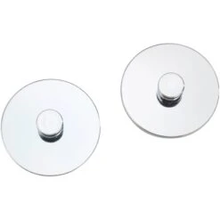 Wenko Wandhaken Turbo-Loc Adapter Uno Chrom 2er-Pack -Kuchenwelt 97424 sb freisteller de 02