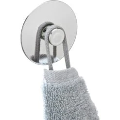 Wenko Wandhaken Turbo-Loc Adapter Uno Chrom 2er-Pack -Kuchenwelt 97424 sb freisteller de 03