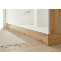 Respekta Küchenzeile Marleen 220 Cm Artisan-Eiche Weiß Hochglanz -Kuchenwelt 979890 4384 8