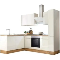 Respekta Küchenzeile Marleen 250 Cm Artisan-Eiche Weiß Winkel 16 Respekta Küchenzeile Marleen 250 Cm Artisan-Eiche Weiß Winkel -Kuchenwelt 980041 4384 4